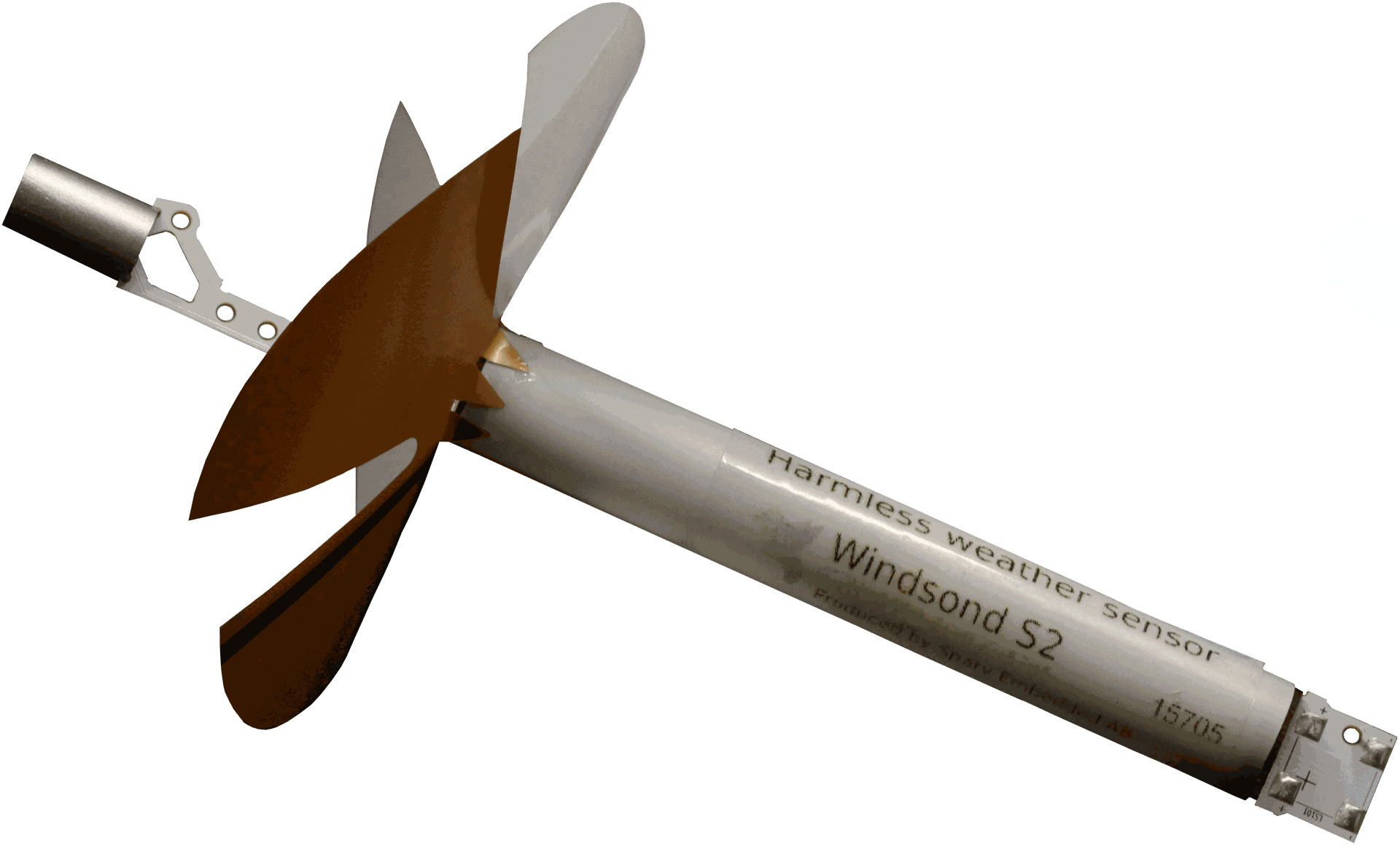 Picture of the lightest weather sonde in the world the Windsond S2 from Sparv Embedded.